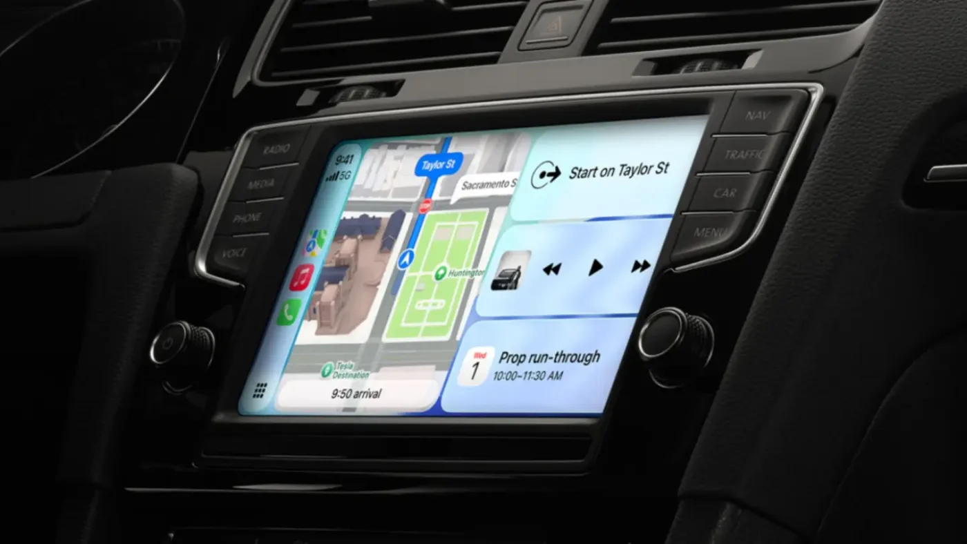 تصویری از Apple CarPlay با ویژگی‌های جدید iOS 27