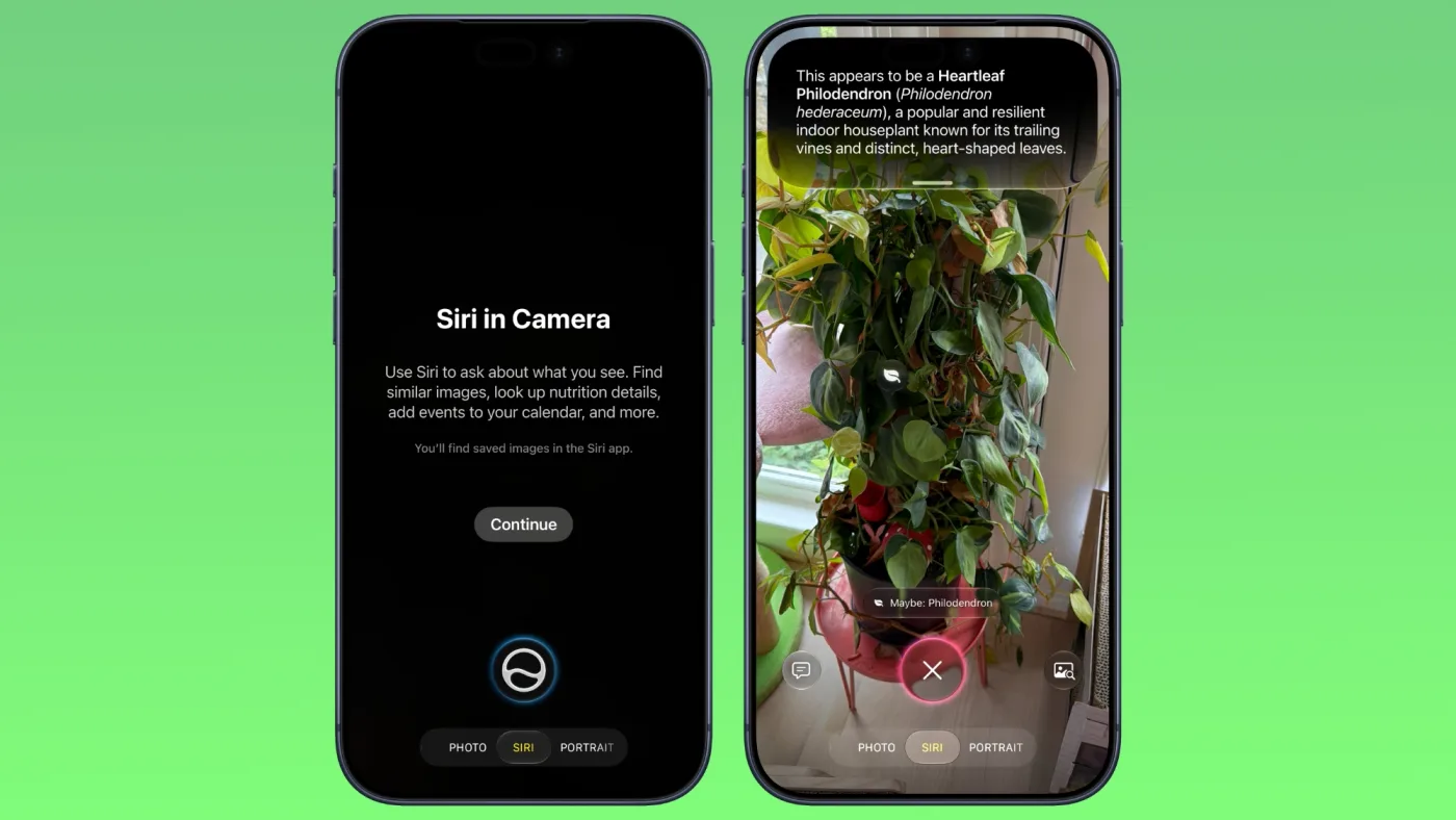 تصویر 2 - حالت Siri در دوربین